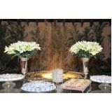 buffet para jantar de casamento no Morros