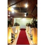 quanto custa buffet para casamento com cerimônia no local na Bananal